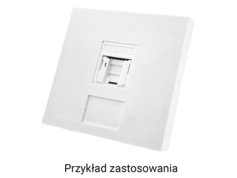 Adapter 45x45 1xRJ45 (płaski) ALANTEC