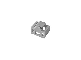 Blokada gniazda RJ45 przed nieautoryzowanym wpięciem, kolor szary (opakowanie 24 szt. + klucz) ALANTEC