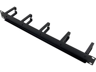 Organizator kabli 1U 19" 5 plastikowych uchwytów, czarny ALANTEC