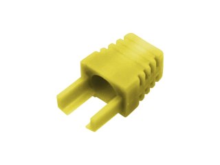 Osłonka wew. wtyku RJ45 żółta ALANTEC
