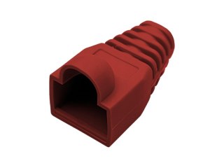 Osłonka wtyku RJ45 czerwona ALANTEC