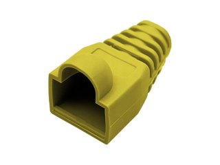 Osłonka wtyku RJ45 żółta ALANTEC