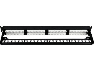 Patch panel UTP kat.6A 24 porty LSA 1U ALANTEC
