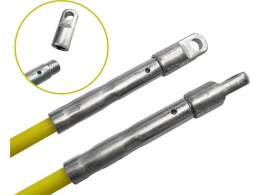 Pilot do przeciągania kabli z włókna szklanego FRP Ø11mm, 150m z kółkami Q-LANTEC