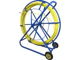 Pilot do przeciągania kabli z włókna szklanego FRP Ø8mm, 250m z kółkami Q-LANTEC