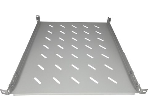Półka stała 19" 1U głęb. 550mm, kolor szara, 4 punkty mocowania ALANTEC Półka stała 19" 1U głęb. 550mm, kolor szara, 4 punkty mocowania ALANTEC