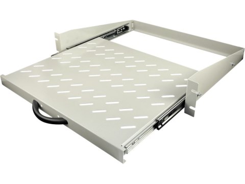 Półka wysuwana 19" 2U głęb. 350mm, kolor szary, 4 punkty mocowania ALANTEC Półka wysuwana 19" 2U głęb. 350mm, kolor szary, 4 punkty mocowania ALANTEC