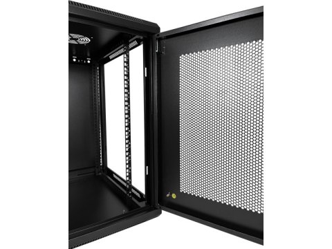 Szafa wisząca 19" 15U 600x600, niedzielona, drzwi perforowane jednoskrzydłowe, tył osłona pełna, osłony boczne zamykane na klucz Szafa wisząca 19" 15U 600x600, niedzielona, drzwi perforowane jednoskrzydłowe, tył osłona pełna, osłony boczne zamykane na klucz