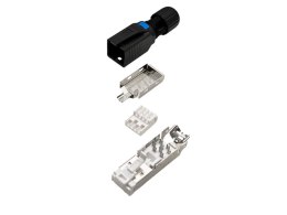 Wtyk RJ45 STP kat.6A 10G POE+, MPTL, beznarzędziowy na 