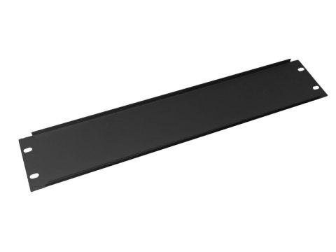 Zaślepka 19" 2U metalowa, kolor czarny ALANTEC