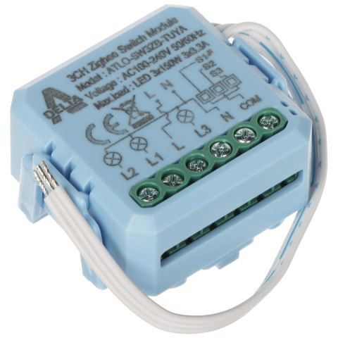 INTELIGENTNY PRZEŁĄCZNIK ATLO-SW3ZB-TUYA ZigBee, Tuya Smart INTELIGENTNY PRZEŁĄCZNIK ATLO-SW3ZB-TUYA ZigBee, Tuya Smart