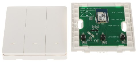 POTRÓJNY INTELIGENTNY PRZEŁĄCZNIK ŚWIATŁA ATLO-WB3/K-TUYA Wi-Fi, Tuya Smart