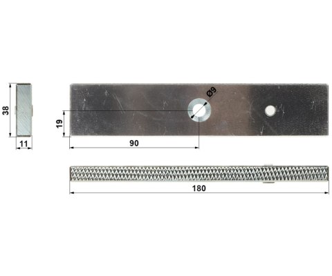 ZWORA ELEKTROMAGNETYCZNA ZW-280T MIA ZWORA ELEKTROMAGNETYCZNA ZW-280T MIA