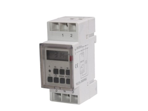 Timer cyfrowy MCE09 na szynę DIN Timer cyfrowy MCE09 na szynę DIN