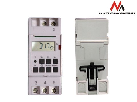 Timer cyfrowy MCE09 na szynę DIN Timer cyfrowy MCE09 na szynę DIN