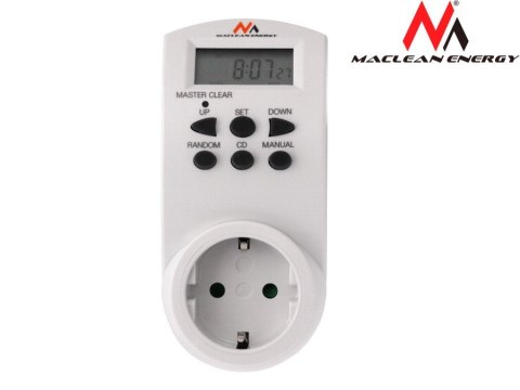 Timer cyfrowy Maclean Energy MCE05G Timer cyfrowy Maclean Energy MCE05G