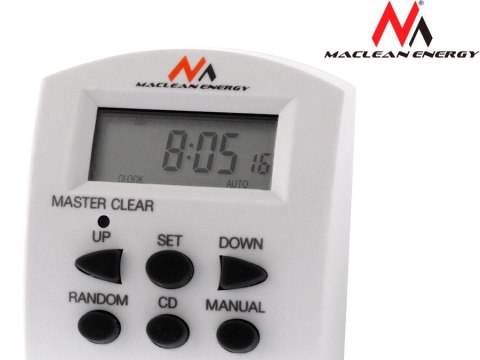 Timer cyfrowy Maclean Energy MCE05G Timer cyfrowy Maclean Energy MCE05G