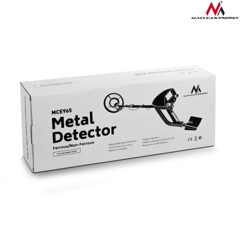 Wykrywacz Metali z dyskryminator. MCE965 Wykrywacz Metali z dyskryminator. MCE965