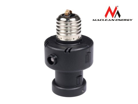 Oprawa żarówki E27 Maclean, 100W, z czujnikiem zmierzchu, timer, MCE21B Oprawa żarówki E27 Maclean, 100W, z czujnikiem zmierzchu, timer, MCE21B
