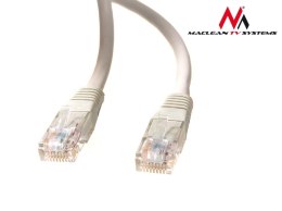 MCTV-651 Przewód, kabel patchcord UTP 5e wtyk-wtyk 2 m szary Maclean