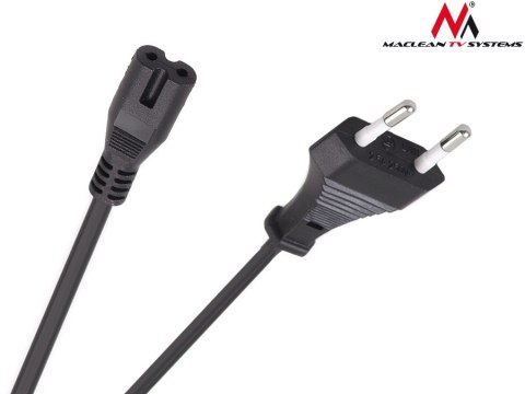 MCTV-809 42164 Kabel zasilający ósemka 2 pin 1,5m wtyk EU MCTV-809 42164 Kabel zasilający ósemka 2 pin 1,5m wtyk EU
