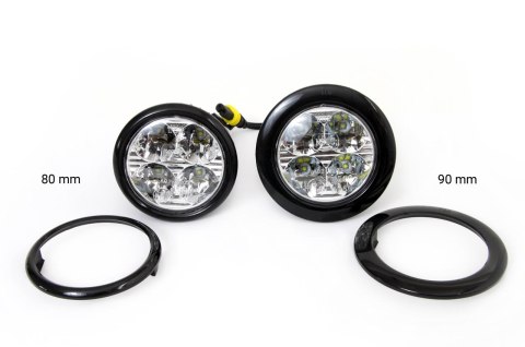 Światła do jazdy dziennej drl 510hp amio-01524 Światła do jazdy dziennej drl 510hp amio-01524