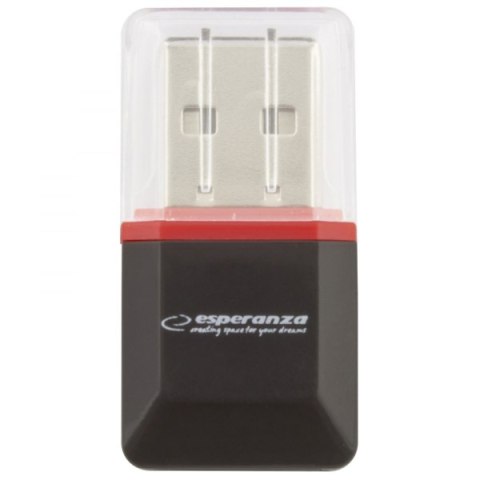 EA134K Czytnik kart micro SD USB czarny Esperanza EA134K Czytnik kart micro SD USB czarny Esperanza
