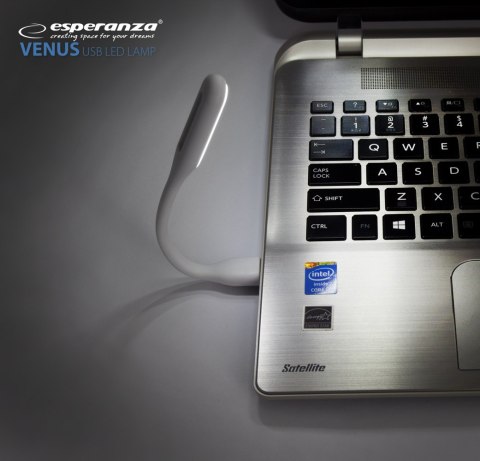 EA147W Lampka LED do notebooka USB biała Esperanza EA147W Lampka LED do notebooka USB biała Esperanza