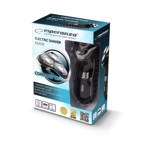 EBG002K Golarka Razor czarna Esperanza EBG002K Golarka Razor czarna Esperanza