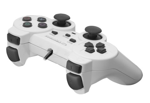 EGG107W Gamepad PC/PS3 USB Trooper biało-czarny Esperanza EGG107W Gamepad PC/PS3 USB Trooper biało-czarny Esperanza