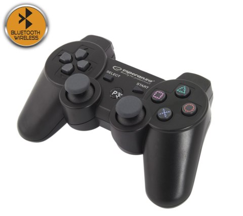 EGG109K Gamepad bezprzewodowy Bluetooth PS3 Marine czarny Esperanza EGG109K Gamepad bezprzewodowy Bluetooth PS3 Marine czarny Esperanza