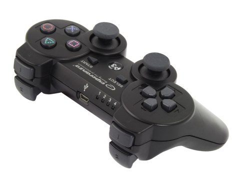 EGG109K Gamepad bezprzewodowy Bluetooth PS3 Marine czarny Esperanza EGG109K Gamepad bezprzewodowy Bluetooth PS3 Marine czarny Esperanza