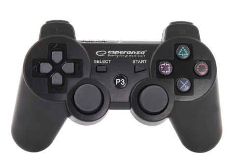 EGG109K Gamepad bezprzewodowy Bluetooth PS3 Marine czarny Esperanza EGG109K Gamepad bezprzewodowy Bluetooth PS3 Marine czarny Esperanza