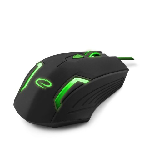 EGM205G Mysz przewodowa dla graczy 6D optyczna USB MX205 Fighter zielona EGM205G Mysz przewodowa dla graczy 6D optyczna USB MX205 Fighter zielona