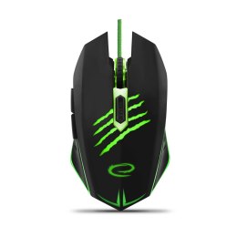 EGM209G Mysz przewodowa dla graczy 6D optyczna USB MX209 Claw zielona