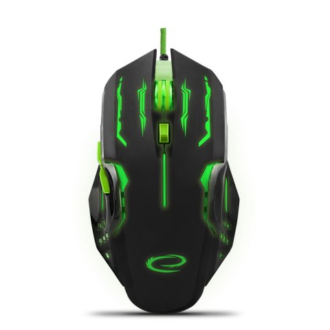 EGM403G Mysz przewodowa dla graczy 6D optyczna USB MX403 Apache zielona EGM403G Mysz przewodowa dla graczy 6D optyczna USB MX403 Apache zielona