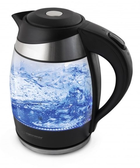 EKK009 Czajnik elektryczny szklany Gullfoss 1.8 l EKK009 Czajnik elektryczny szklany Gullfoss 1.8 l