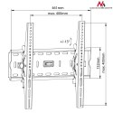 MC-778 51507 Uchwyt do telewizora 26-55 cali czarny do 45kg max vesa 400x400