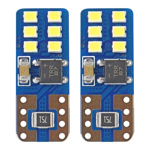 Żarówki led canbus 12smd ultrabright 2016 t10e w5w white 12v 24v amio-01638 Żarówki led canbus 12smd ultrabright 2016 t10e w5w white 12v 24v amio-01638