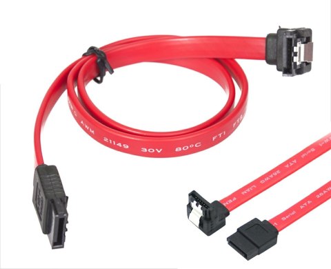AK121D Kabel kątowy sata iii 40 cm AK121D Kabel kątowy sata iii 40 cm