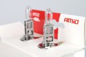 Żarówki halogenowe h1 12v 55w lumitec silver +100% duo amio-01401