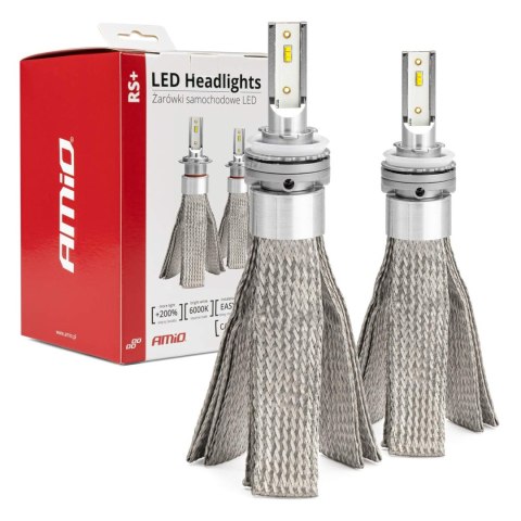 Żarówki samochodowe led seria rs+ canbus h8/h9/h11 50w slim amio-01086 Żarówki samochodowe led seria rs+ canbus h8/h9/h11 50w slim amio-01086