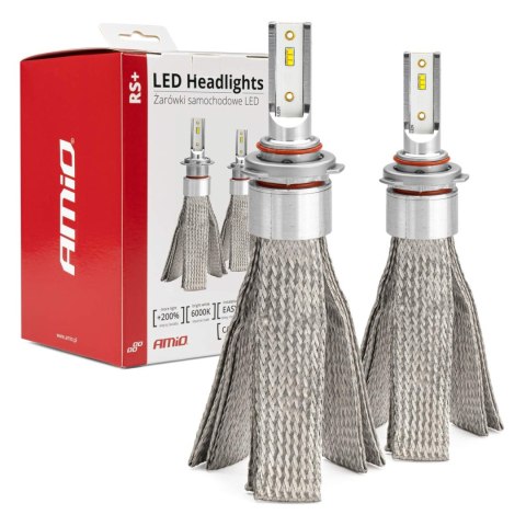 Żarówki samochodowe led seria rs+ canbus hb3 9005 50w slim amio-01087 Żarówki samochodowe led seria rs+ canbus hb3 9005 50w slim amio-01087