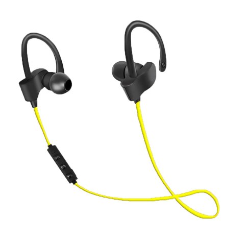 EH188Y Esperanza słuchawki douszne bluetooth sportowe czarno-żółte EH188Y Esperanza słuchawki douszne bluetooth sportowe czarno-żółte