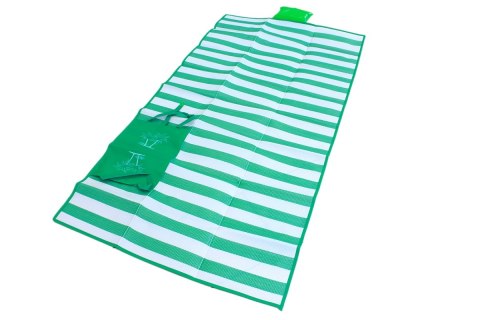 AG366A Mata plażowa z poduszką zielona AG366A Mata plażowa z poduszką zielona