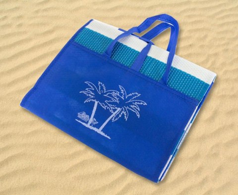 AG366B Mata plażowa z poduszką czerwona AG366B Mata plażowa z poduszką czerwona