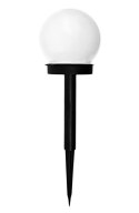 ZD50D Ogrodowa lampa solarna biała kula