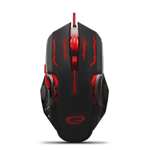 EGM403R Esperanza mysz przewod. gaming led 6d opt. usb apache czerwona EGM403R Esperanza mysz przewod. gaming led 6d opt. usb apache czerwona