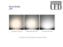 Świetlówka led 120cm 18w 3000k t8 g13 ciepła aluminiowa jednostronna
