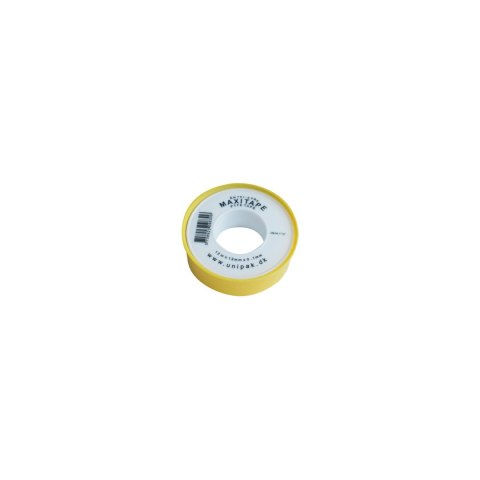 Taśma teflon.do inst.gaz.12*0,1mm, dł=13.20m maxitape 1szt. Taśma teflon.do inst.gaz.12*0,1mm, dł=13.20m maxitape 1szt.